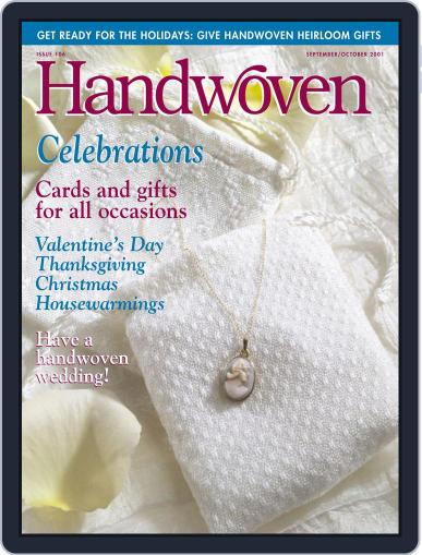 Handwoven September 1st, 2001 Digital Back Issue Cover