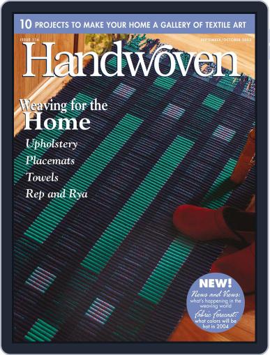 Handwoven September 1st, 2003 Digital Back Issue Cover