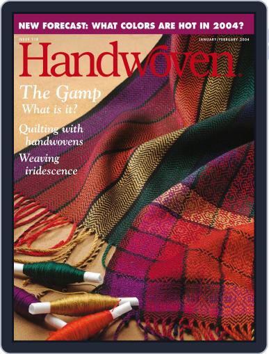 Handwoven January 1st, 2004 Digital Back Issue Cover