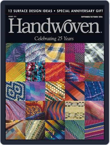Handwoven September 1st, 2004 Digital Back Issue Cover