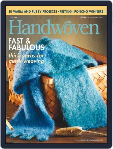 Handwoven November 1st, 2005 Digital Back Issue Cover