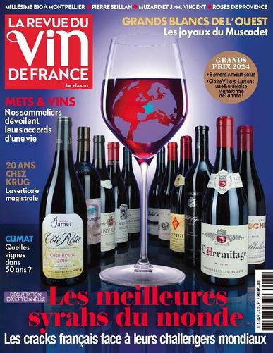 La Revue Du Vin De France February 1st, 2024 Digital Back Issue Cover