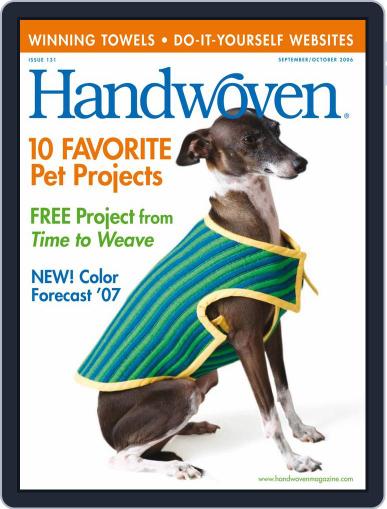 Handwoven September 1st, 2006 Digital Back Issue Cover