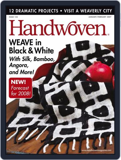 Handwoven January 1st, 2007 Digital Back Issue Cover