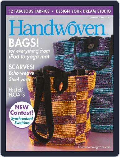 Handwoven September 1st, 2007 Digital Back Issue Cover