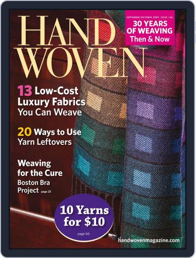 Handwoven September 1st, 2009 Digital Back Issue Cover