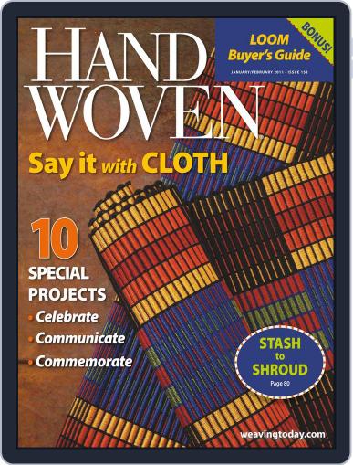 Handwoven January 1st, 2011 Digital Back Issue Cover