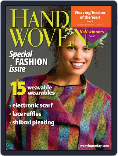 Handwoven August 12th, 2011 Digital Back Issue Cover