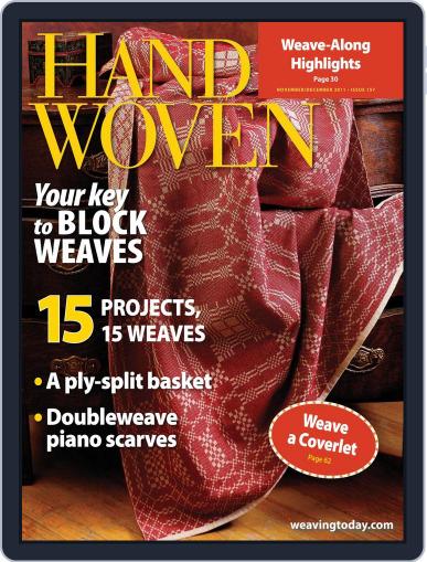 Handwoven October 13th, 2011 Digital Back Issue Cover