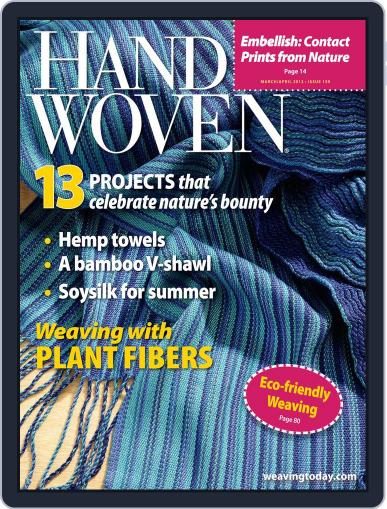 Handwoven March 21st, 2012 Digital Back Issue Cover