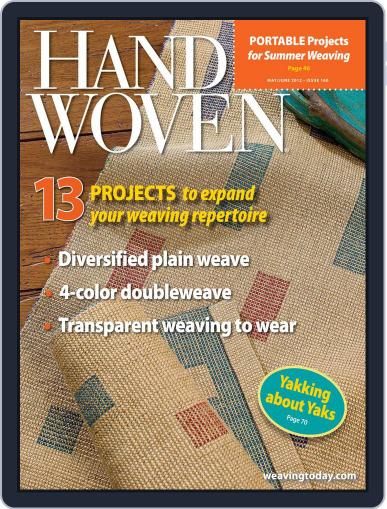Handwoven May 18th, 2012 Digital Back Issue Cover