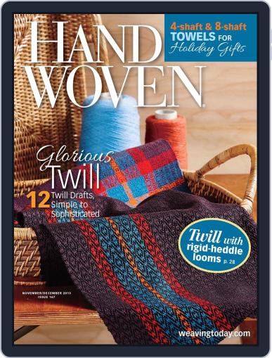 Handwoven October 2nd, 2013 Digital Back Issue Cover