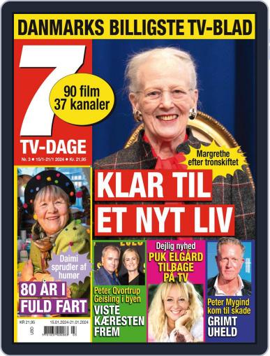 7 TV-Dage January 15th, 2024 Digital Back Issue Cover