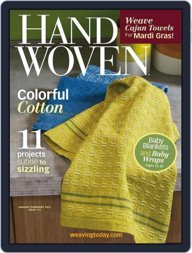 Handwoven December 11th, 2014 Digital Back Issue Cover