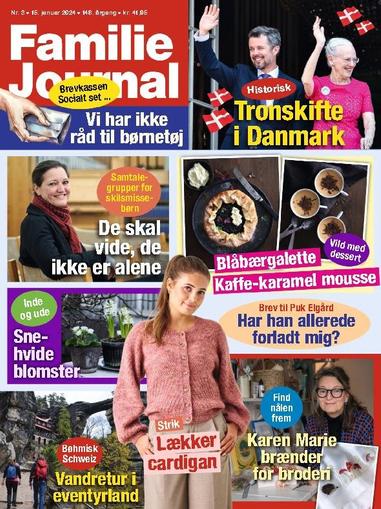 Familie Journal January 15th, 2024 Digital Back Issue Cover