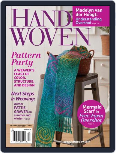 Handwoven November 1st, 2015 Digital Back Issue Cover