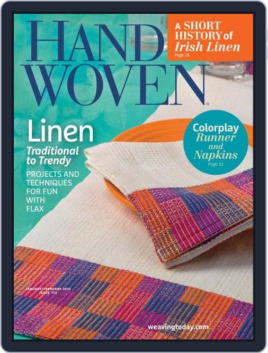 Handwoven December 5th, 2015 Digital Back Issue Cover
