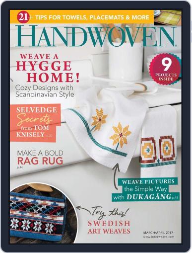 Handwoven March 1st, 2017 Digital Back Issue Cover