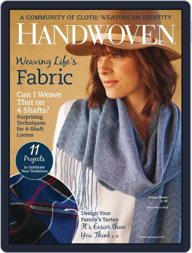 Handwoven March 1st, 2018 Digital Back Issue Cover