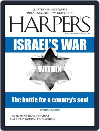 Harper's February 1st, 2024 Digital Back Issue Cover