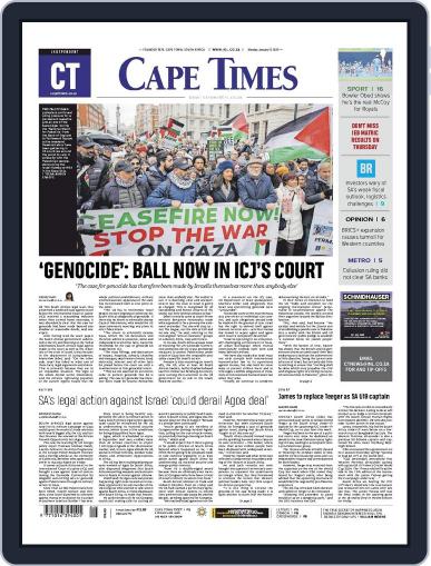 Cape Times January 15th, 2024 Digital Back Issue Cover