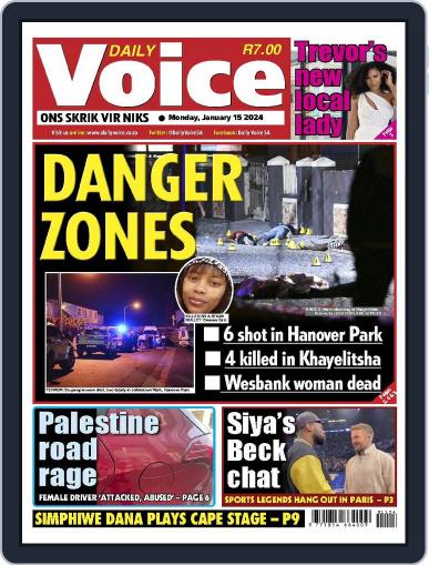 Daily Voice January 15th, 2024 Digital Back Issue Cover