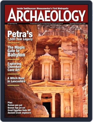 ARCHAEOLOGY November 1st, 2019 Digital Back Issue Cover