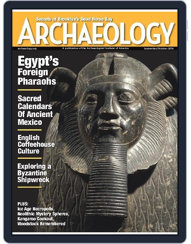 ARCHAEOLOGY (Digital) Subscription                    September 1st, 2018 Issue