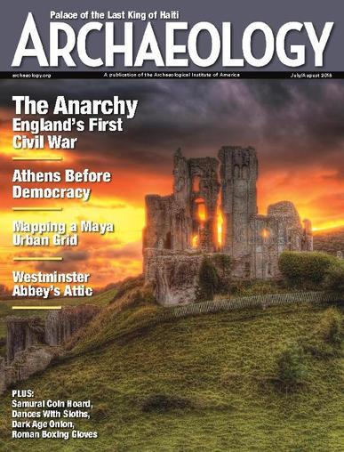 ARCHAEOLOGY July 1st, 2018 Digital Back Issue Cover