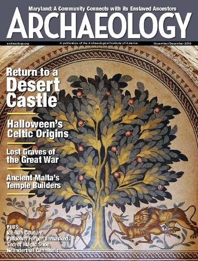 ARCHAEOLOGY November 1st, 2016 Digital Back Issue Cover