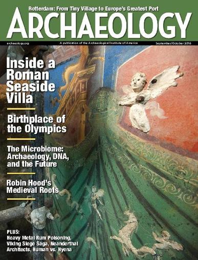 ARCHAEOLOGY August 11th, 2016 Digital Back Issue Cover
