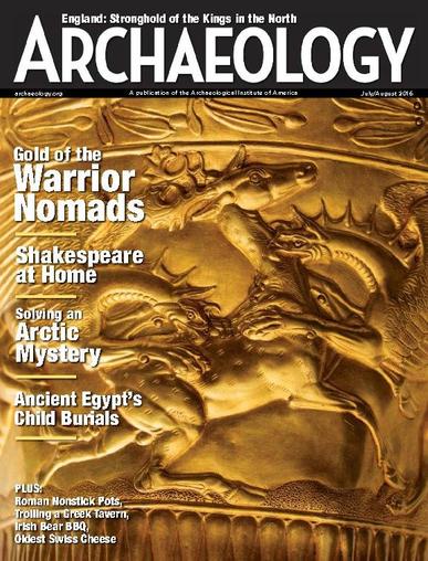 ARCHAEOLOGY June 9th, 2016 Digital Back Issue Cover
