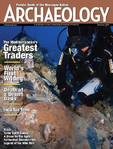 ARCHAEOLOGY April 7th, 2016 Digital Back Issue Cover