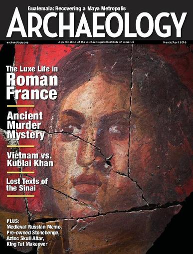 ARCHAEOLOGY February 11th, 2016 Digital Back Issue Cover