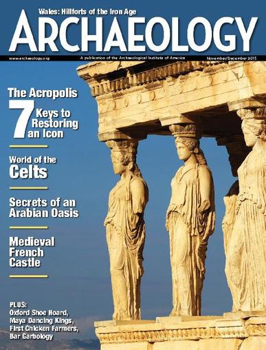 ARCHAEOLOGY October 12th, 2015 Digital Back Issue Cover