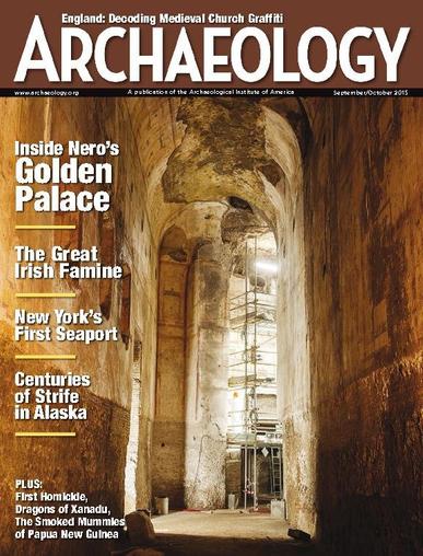 ARCHAEOLOGY September 1st, 2015 Digital Back Issue Cover