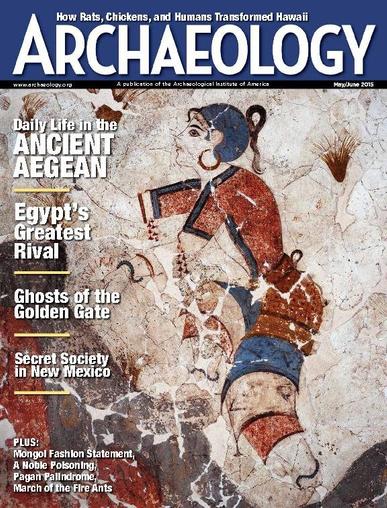 ARCHAEOLOGY April 6th, 2015 Digital Back Issue Cover
