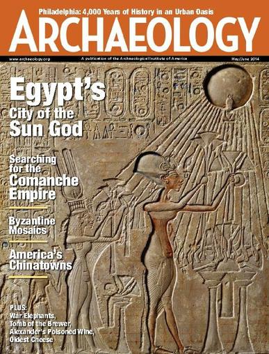 ARCHAEOLOGY April 16th, 2014 Digital Back Issue Cover