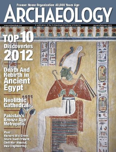ARCHAEOLOGY December 11th, 2012 Digital Back Issue Cover