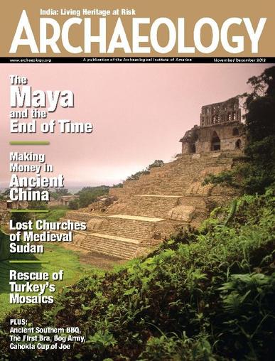 ARCHAEOLOGY October 16th, 2012 Digital Back Issue Cover