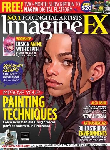 ImagineFX January 16th, 2024 Digital Back Issue Cover
