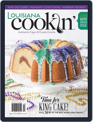 Louisiana Cookin' January 1st, 2019 Digital Back Issue Cover