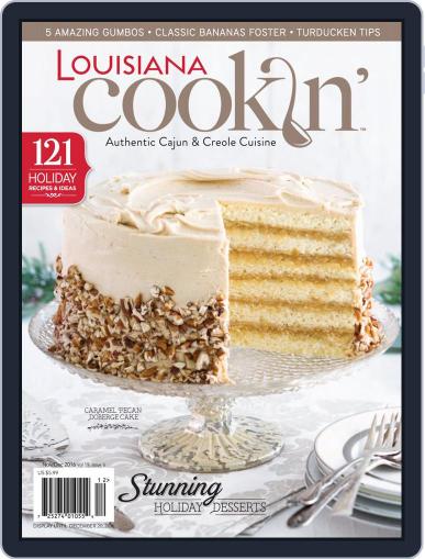 Louisiana Cookin' November 2nd, 2016 Digital Back Issue Cover