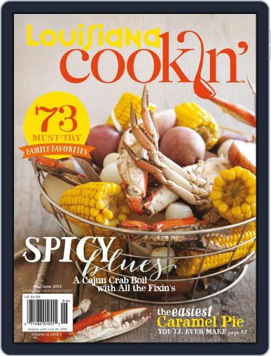 Louisiana Cookin' May 1st, 2013 Digital Back Issue Cover