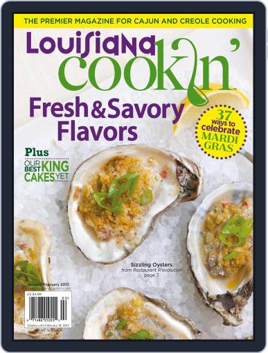 Louisiana Cookin' January 1st, 2013 Digital Back Issue Cover
