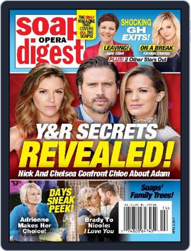 Soap Opera Digest April 3rd, 2017 Digital Back Issue Cover