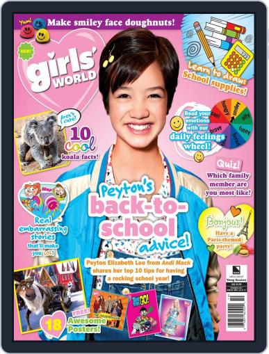 Girls' World October 1st, 2017 Digital Back Issue Cover