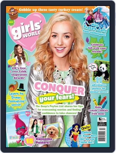 Girls' World December 1st, 2016 Digital Back Issue Cover