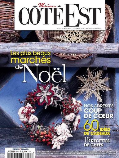 Côté Est December 5th, 2012 Digital Back Issue Cover
