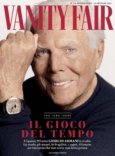 Vanity Fair Italia January 17th, 2024 Digital Back Issue Cover